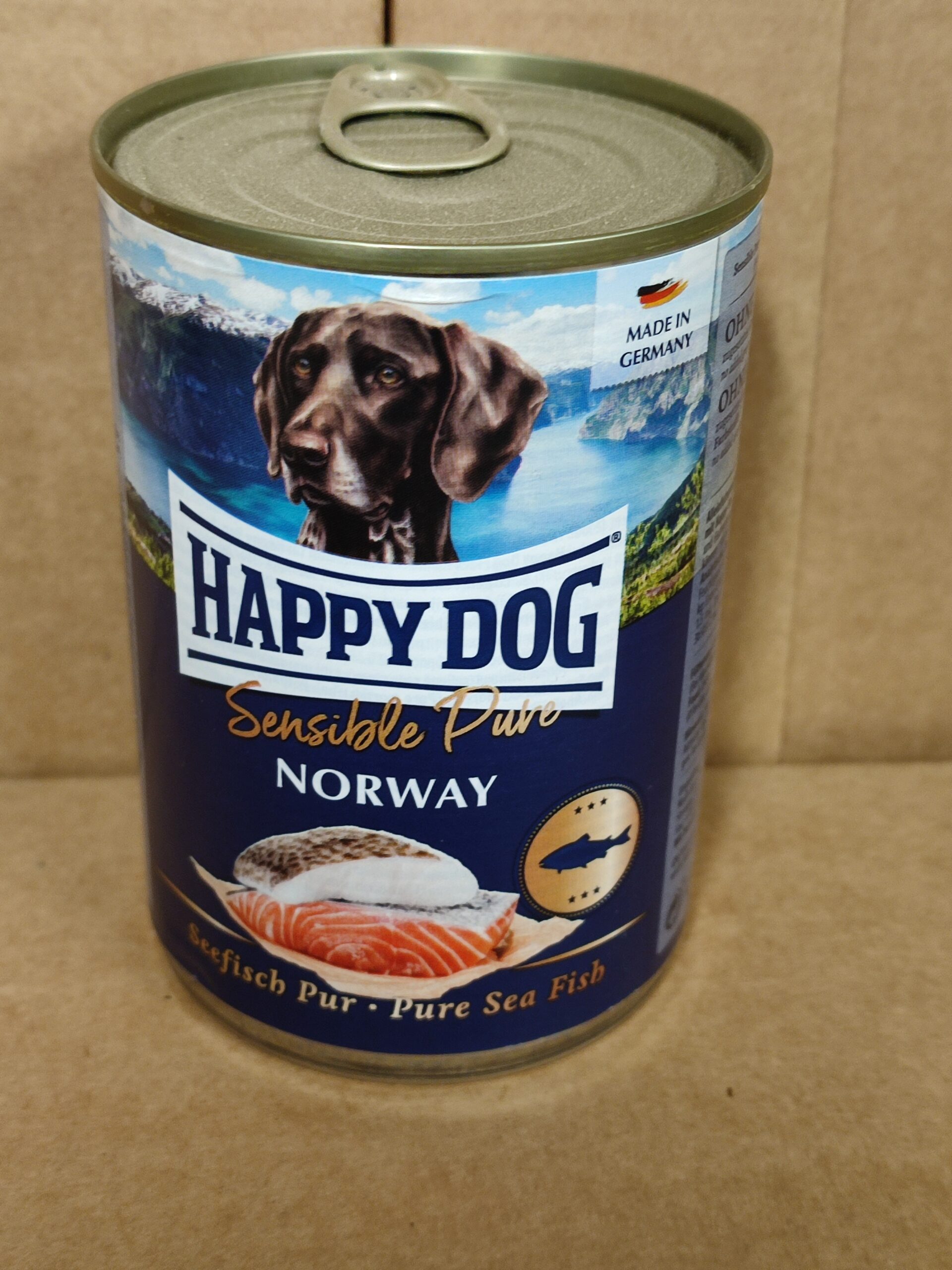 Happy dog - zalm blik -
